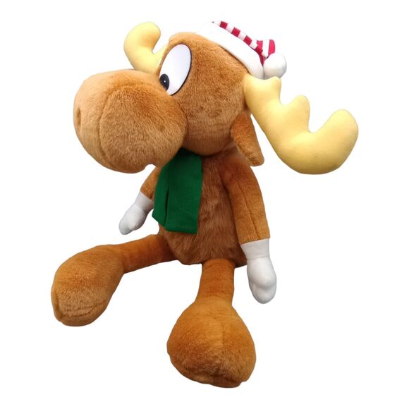 BULLWINKLE 1996 Macy's Annual Christmas Parade Plush Large Holiday Stuffed Toy - Picture 2 of 7